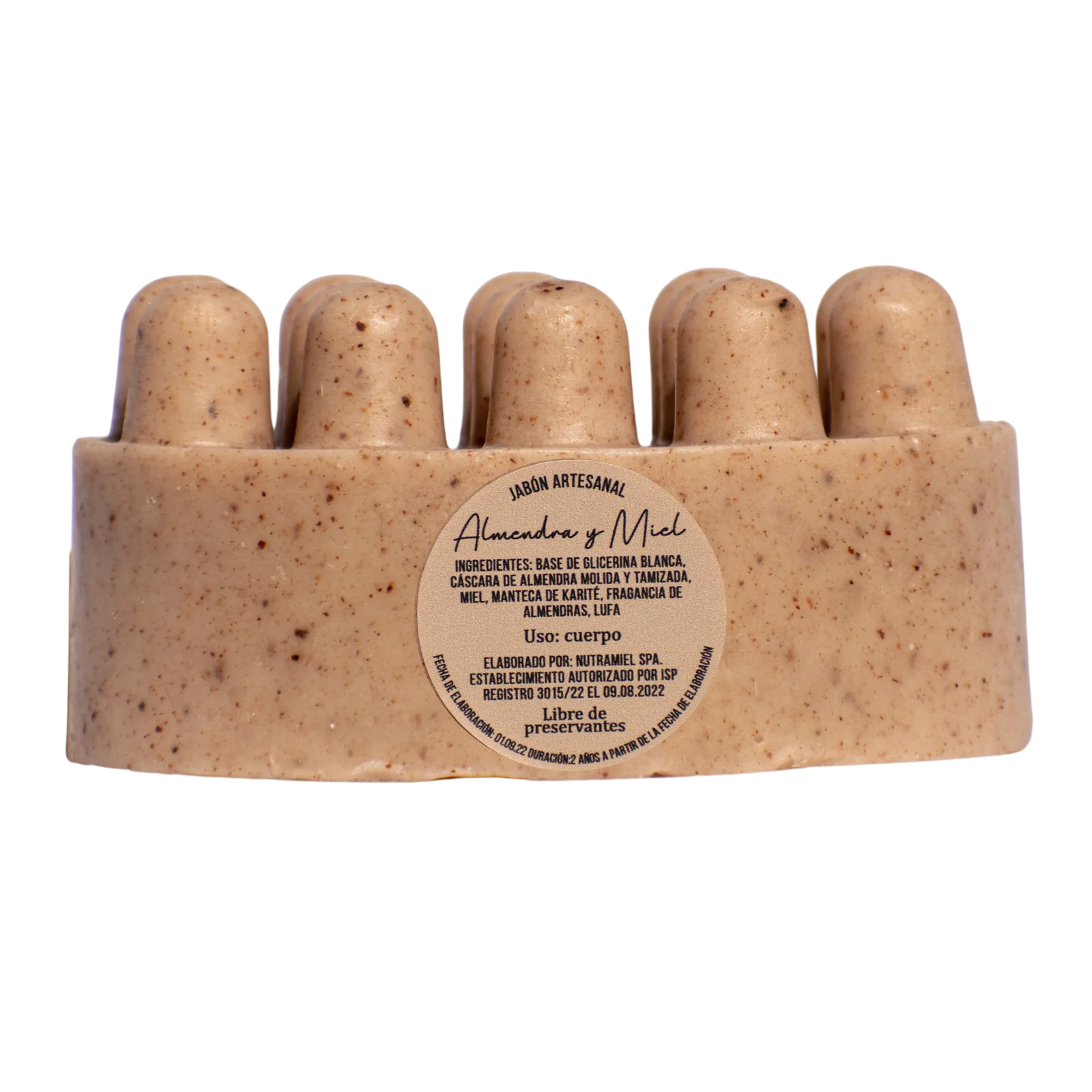 Jabón Exfoliante de Almendra y Miel 157 Grs. – Mitéra - Imagen 3