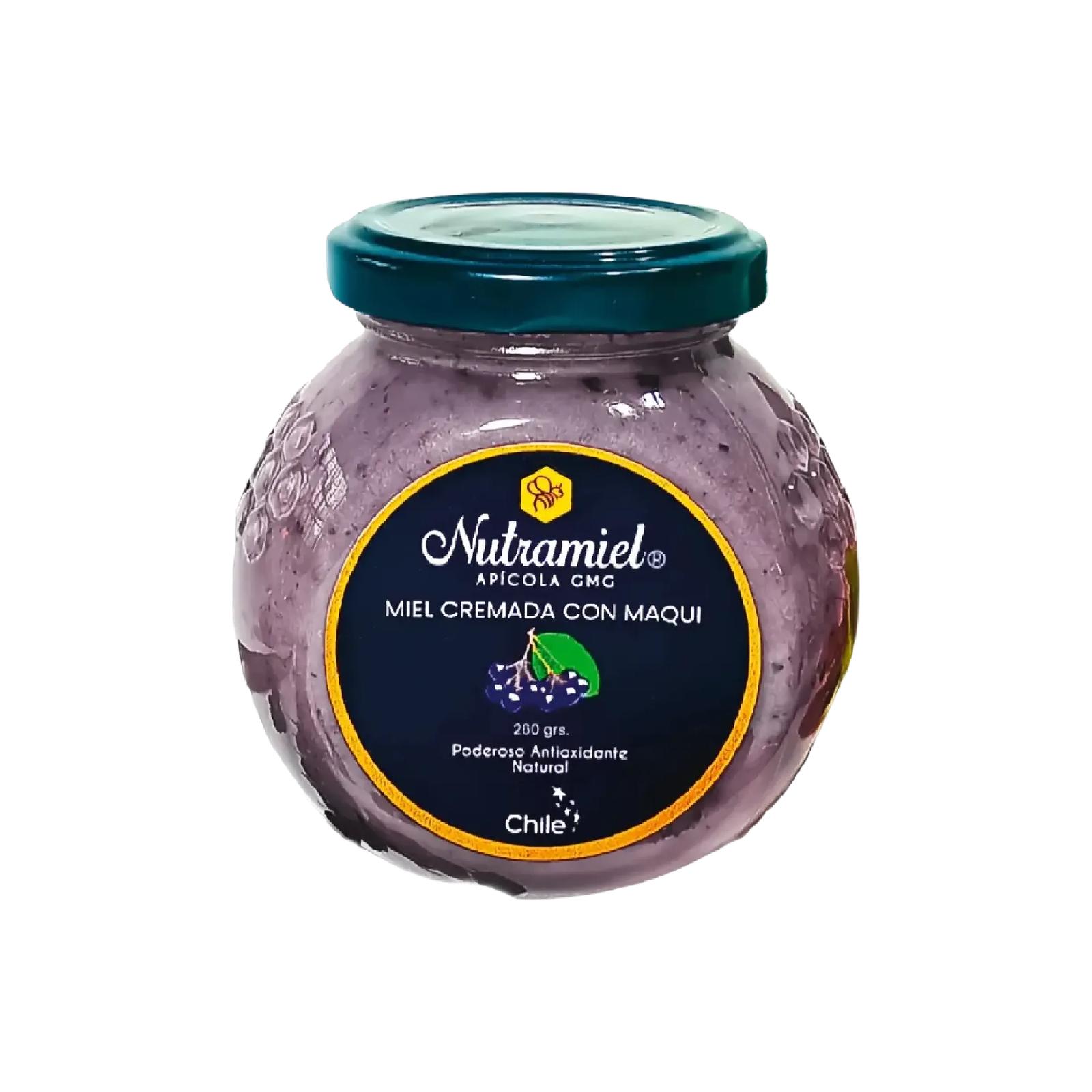 Miel cremada con Maqui Liofilizado 260 Grs. Envase (Pet)