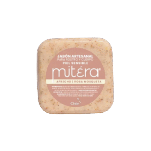 Jabón Artesanal de Afrecho y Rosa Mosqueta 62 Grs. – Mitéra